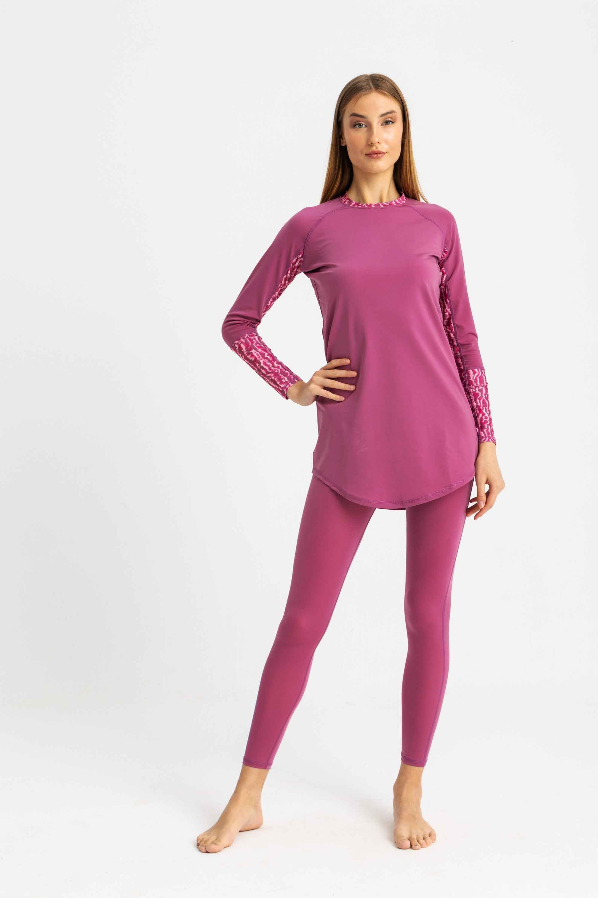 Ocean Sense Swimsuit - Wild Rose - Libra Sport