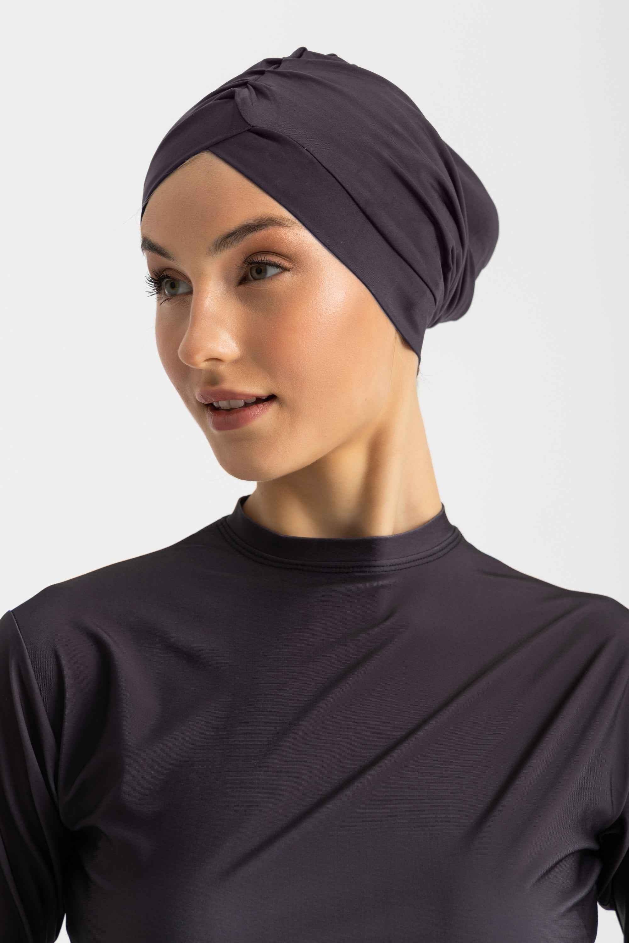 Sleek Swim Turban - Silver Midnight - Libra Sport
