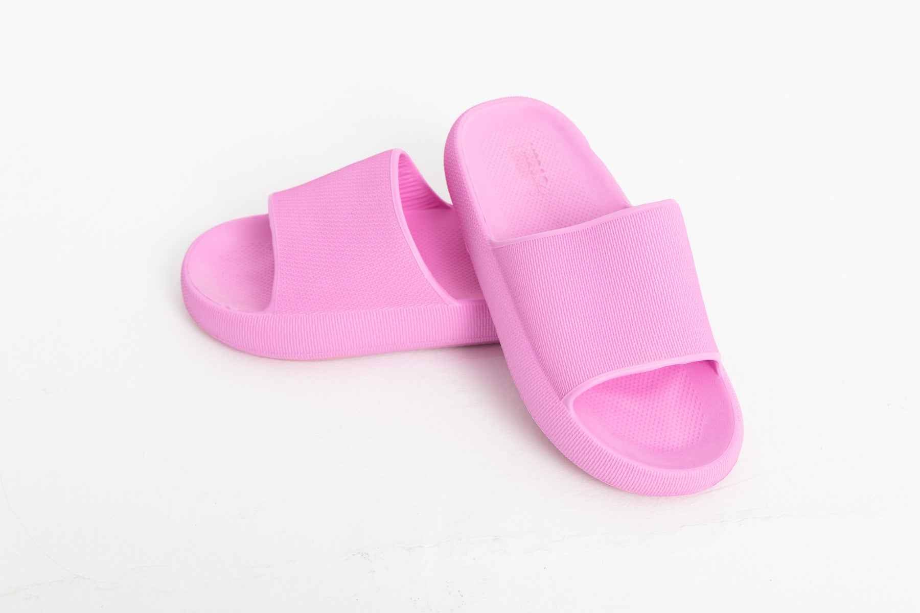 Beach Slides - Pop Pink - Libra Sport