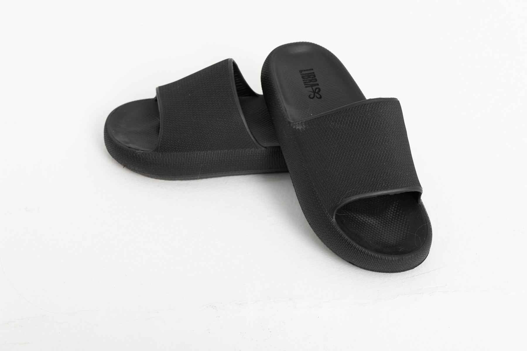 Beach Slides - Black - Libra Sport