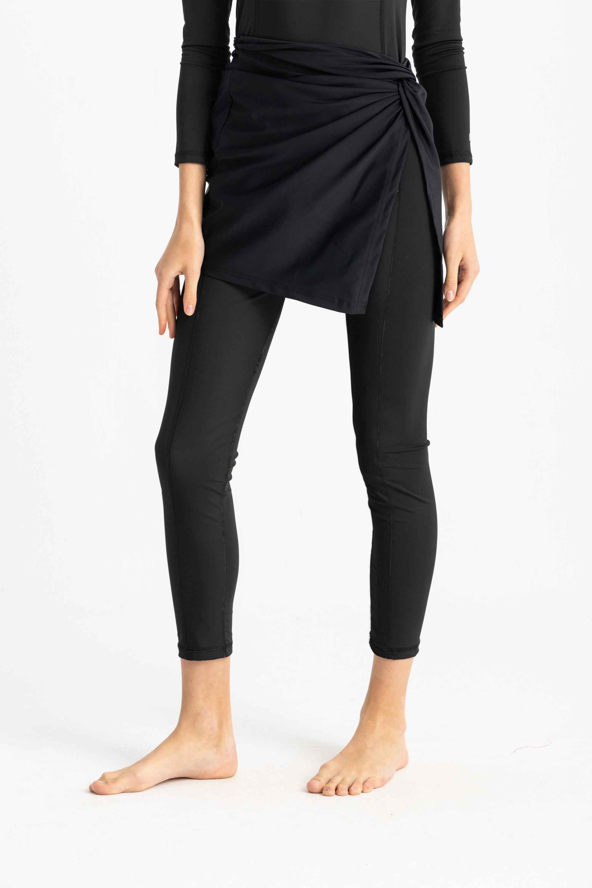 Beach Wrap - Black - Libra Sport