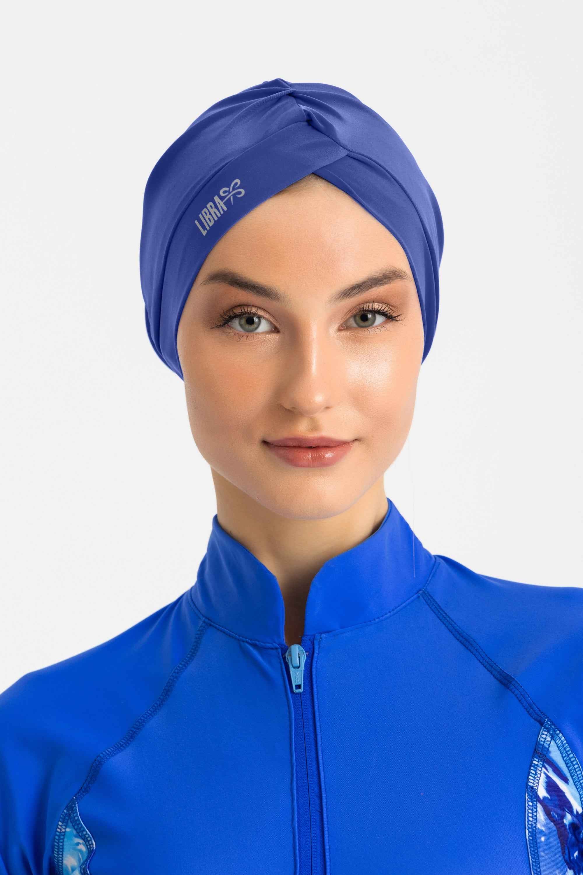 Sleek Swim Turban - Aqua Splash - Libra Sport