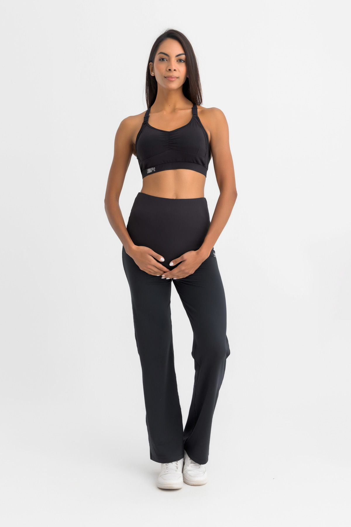 Maternity Ease Pants - Black - Libra Sport