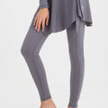Wave Cover-Up Skirt - Charcoal