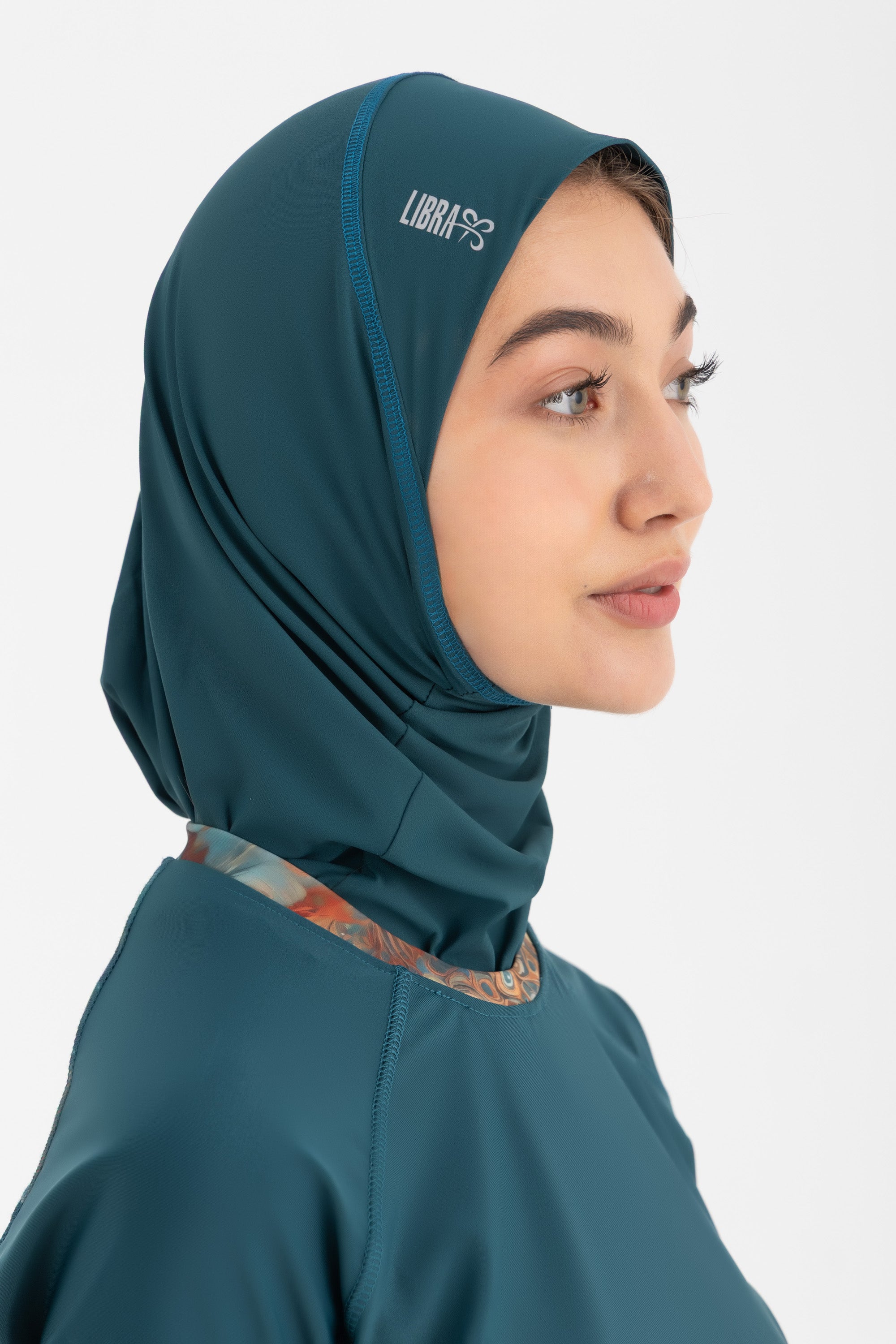 Ultra-Fit Swim Hijab - Deep Teal - Libra Sport