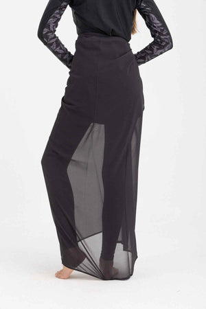 Chiffon Wrap - Black - Libra Sport