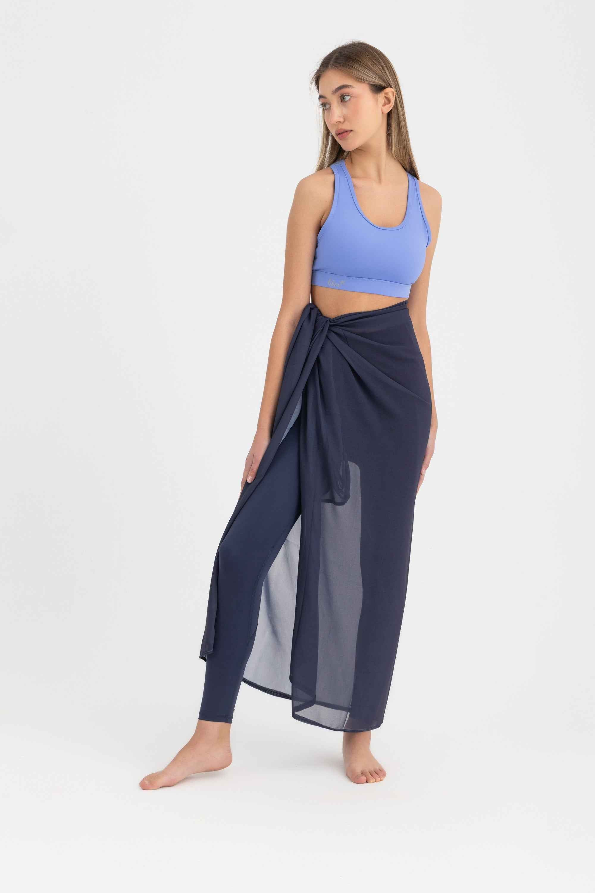 Chiffon Wrap - Navy - Libra Sport