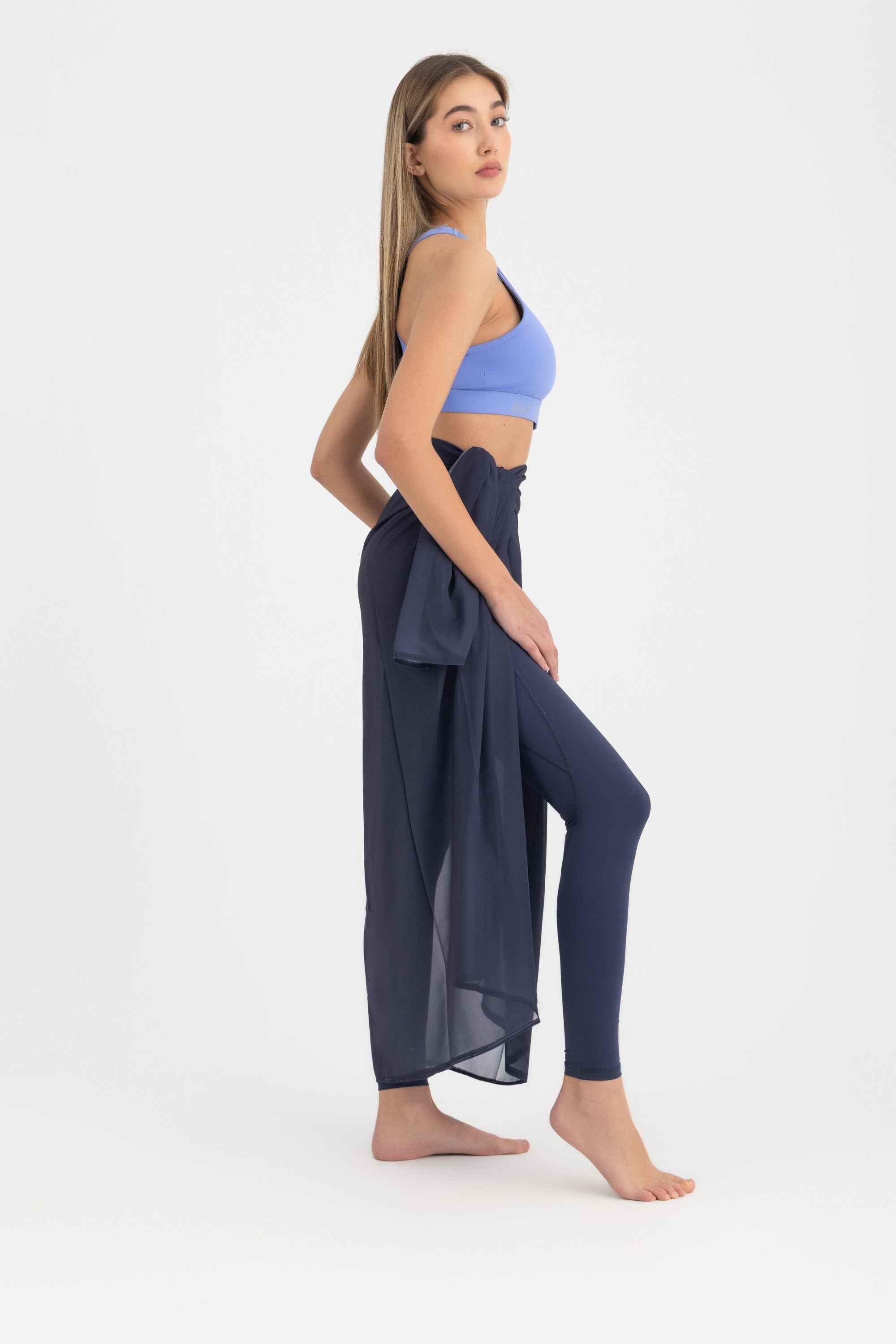 Chiffon Wrap - Navy - Libra Sport
