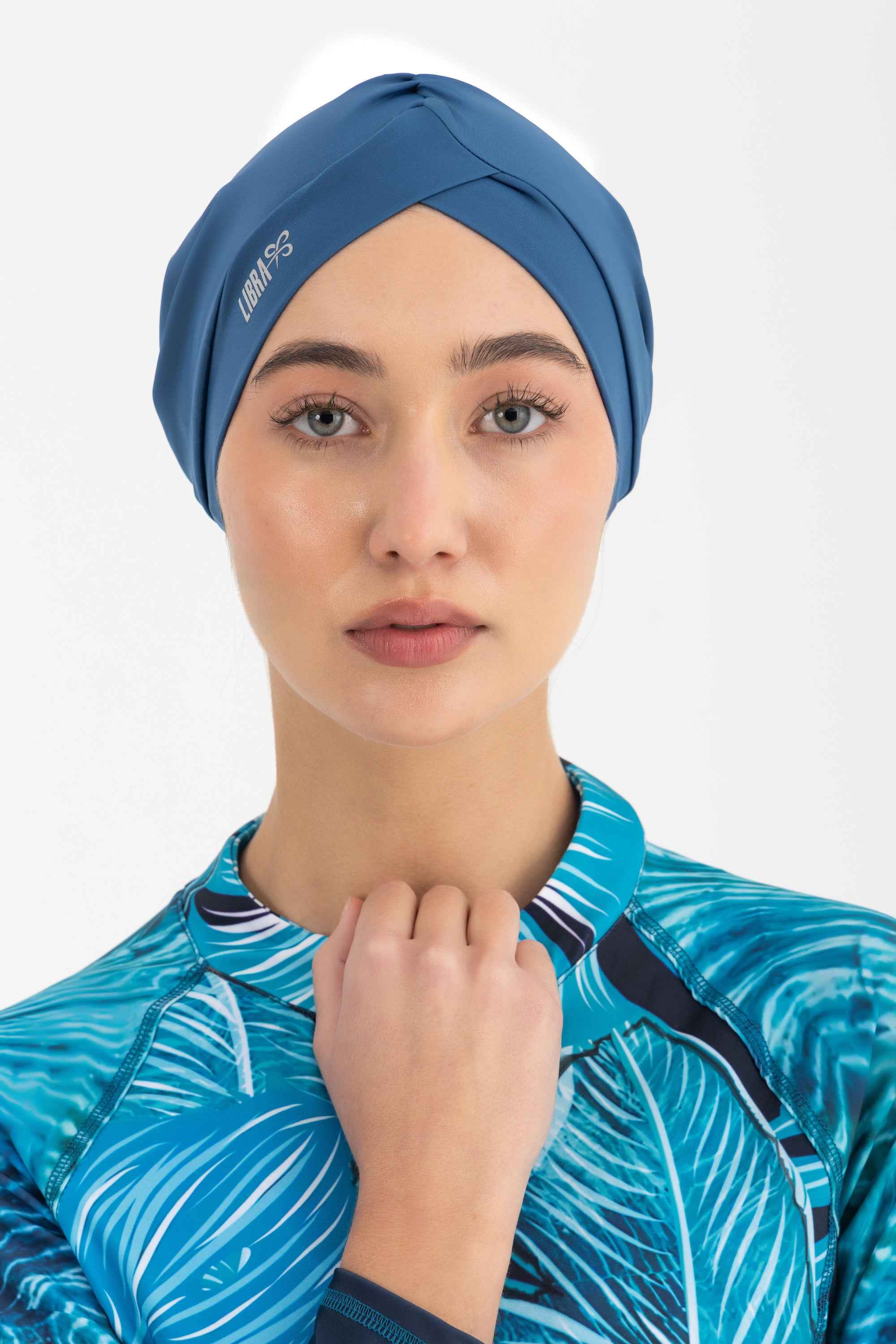 Sleek Swim Turban - Ocean Blush - Libra Sport