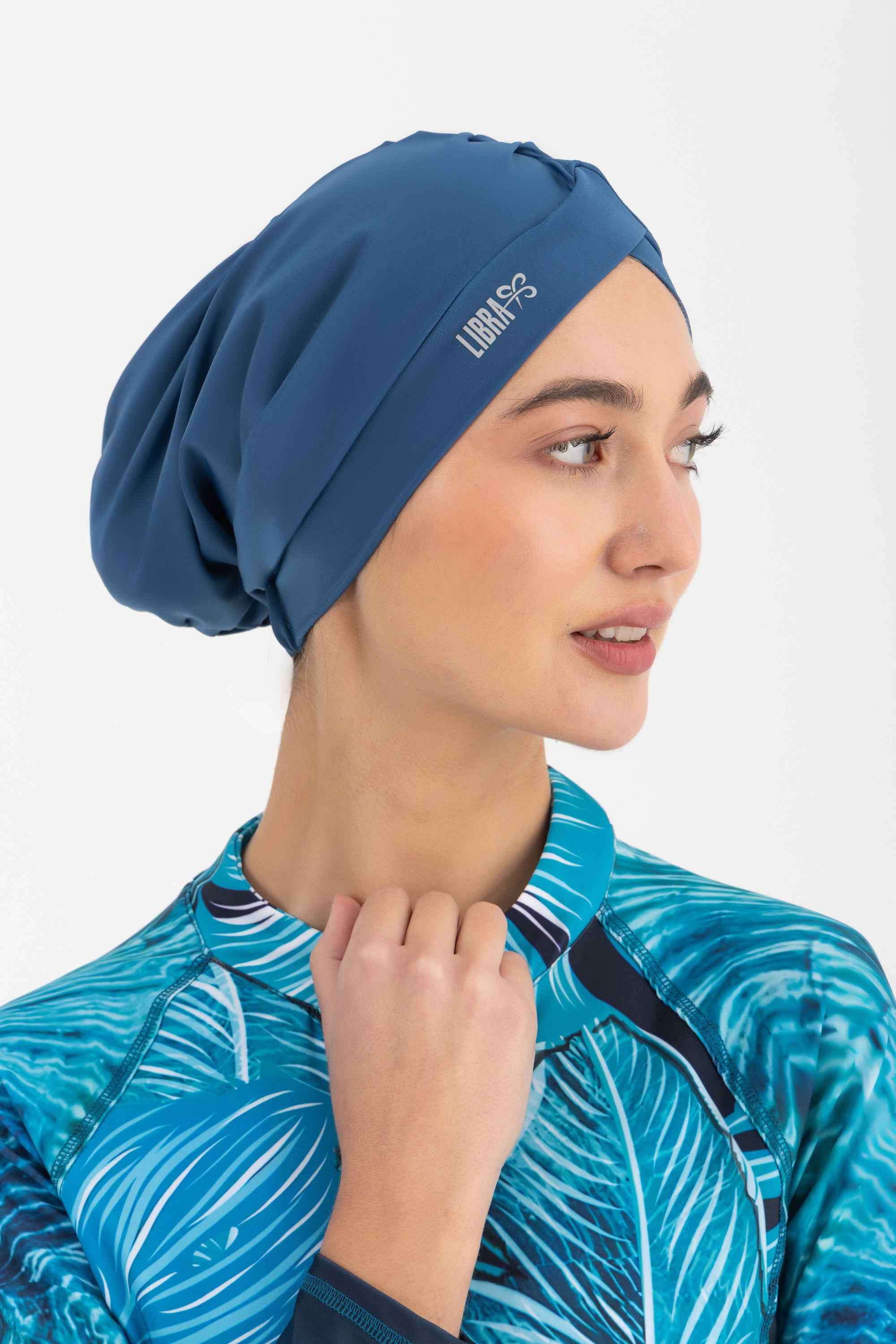 Sleek Swim Turban - Ocean Blush - Libra Sport