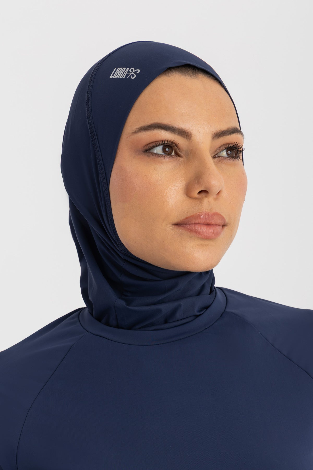 Ultra-Fit Swim Hijab - Midnight Wave
