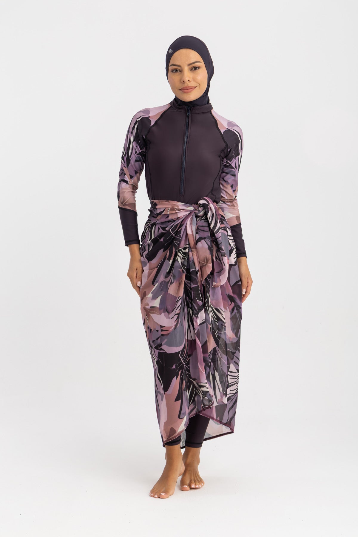 Chiffon Wrap - Purple Mulberry