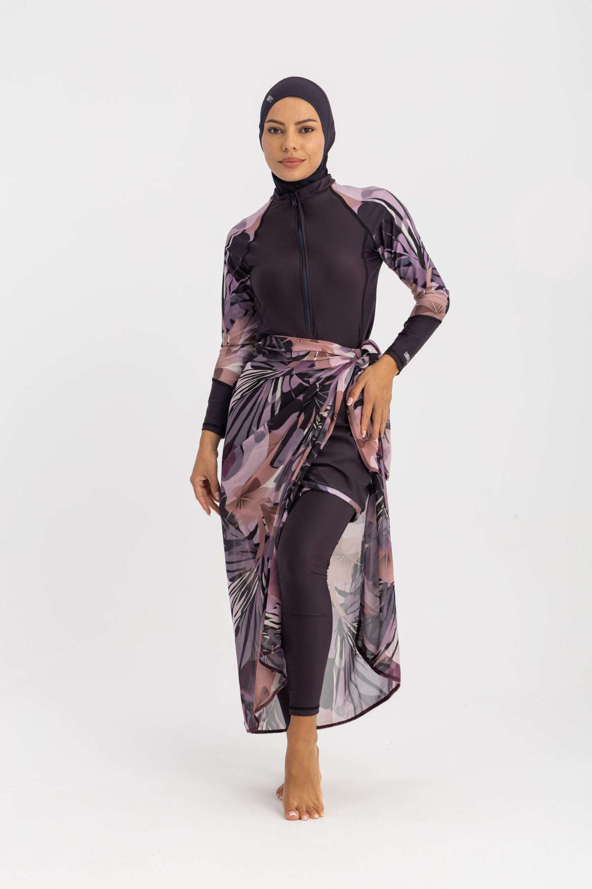 Chiffon Wrap - Purple Mulberry