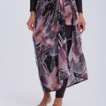 Chiffon Wrap - Purple Mulberry
