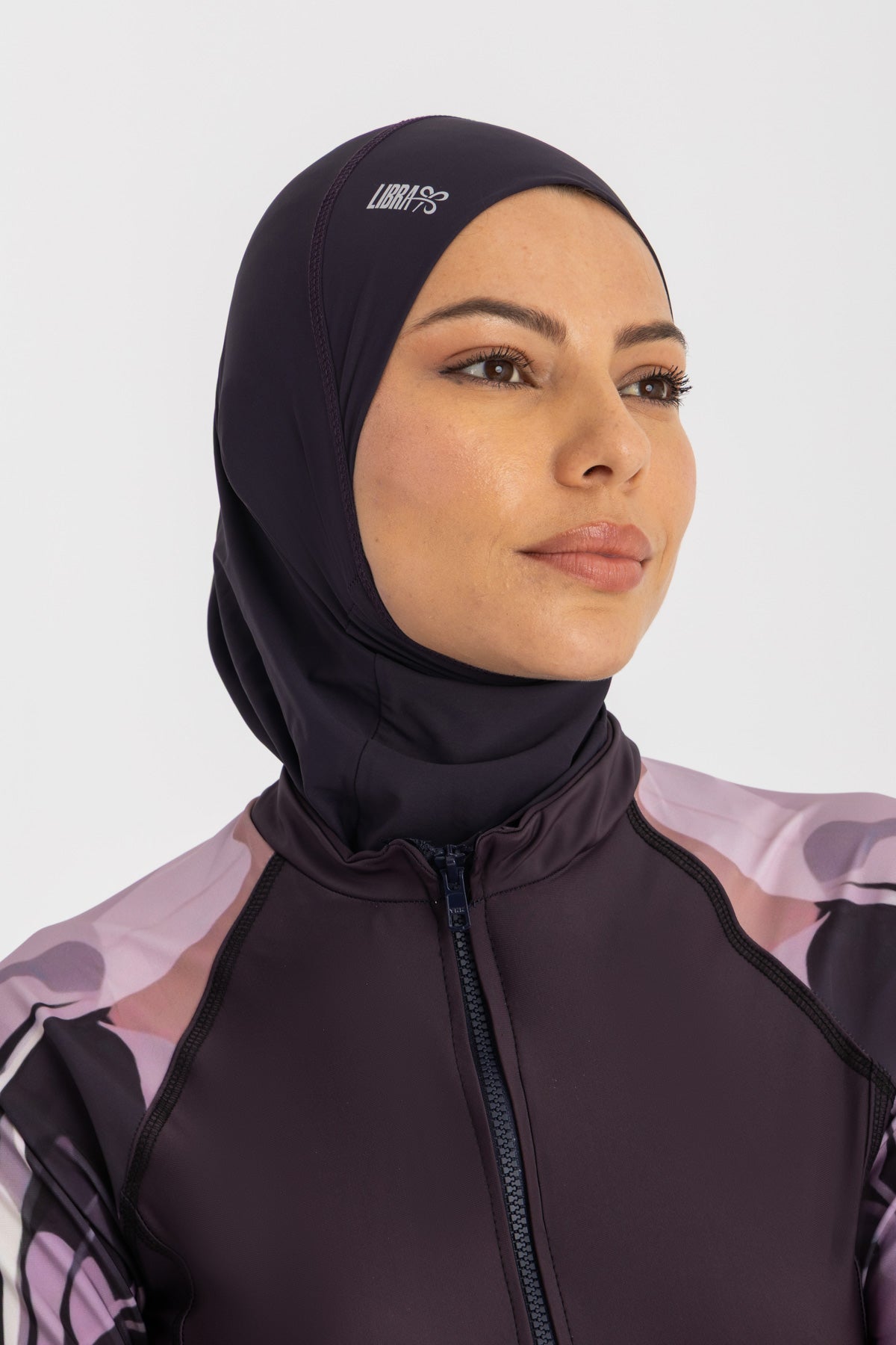 Ultra-Fit Swim Hijab - Mulberry
