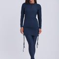 Contour Zip Top-Midnight Wave