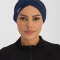عمامة سباحة أنيقة - بيضاء