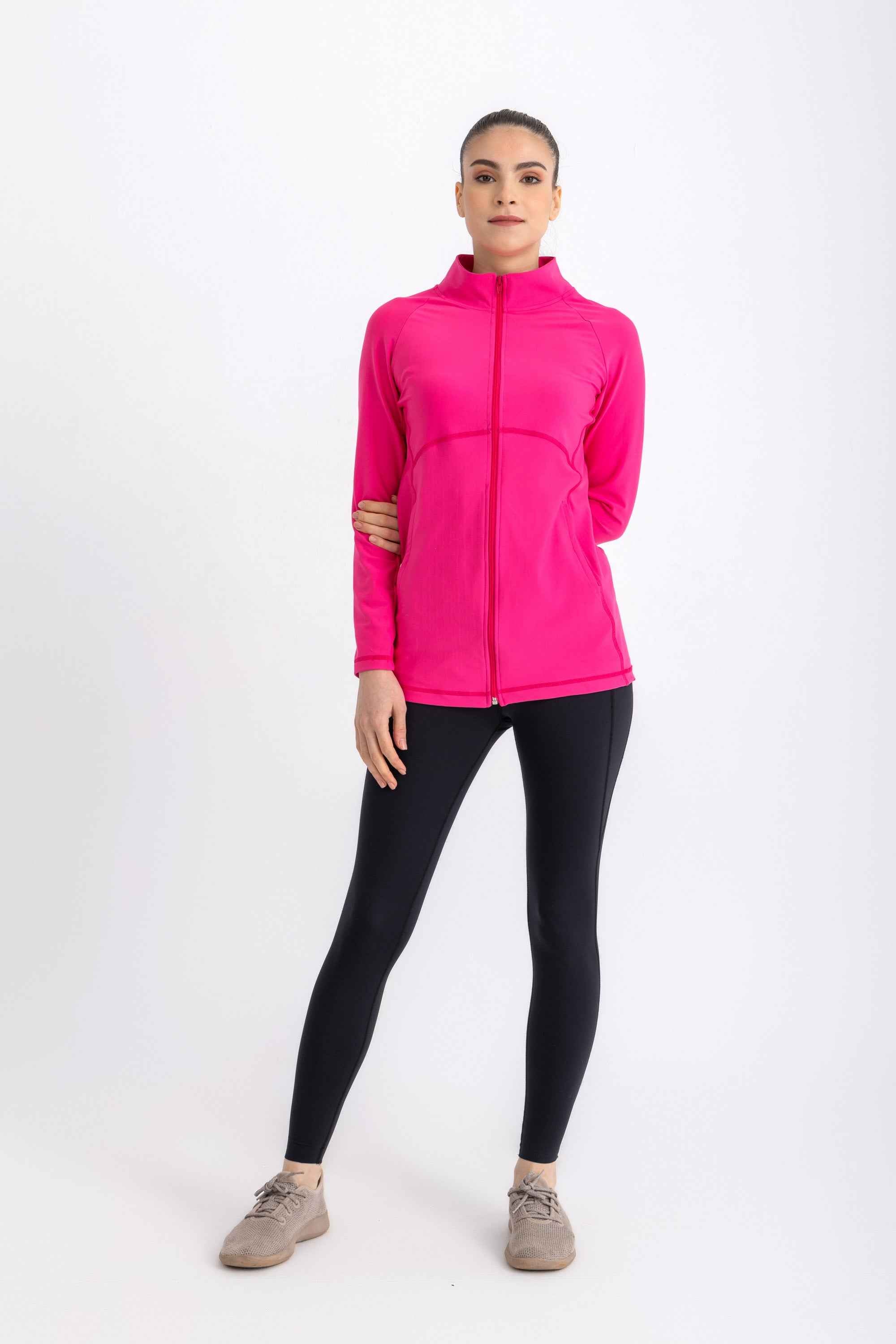 Performance Jacket - Fuschia - Libra Sport