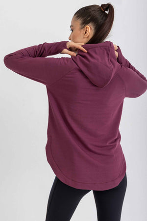 Cloud Hoodie -Crushed Violets - Libra Sport