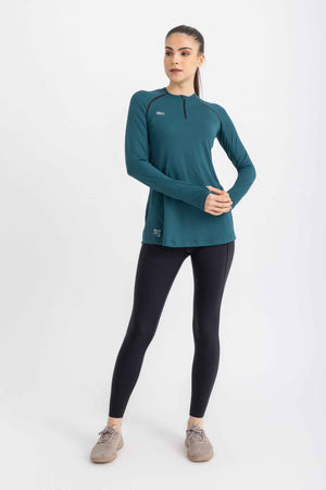 Performance Long sleeve Top - Atlantic Deep - Libra Sport