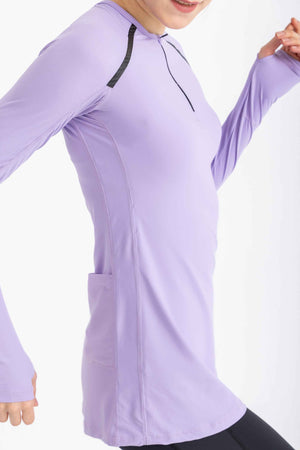 Performance Long sleeve Top - Digital Lavander - Libra Sport