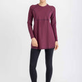 Breeze Back Top -Crushed Violets - Libra Sport
