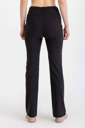 Straight Leggings - Black - Libra Sport