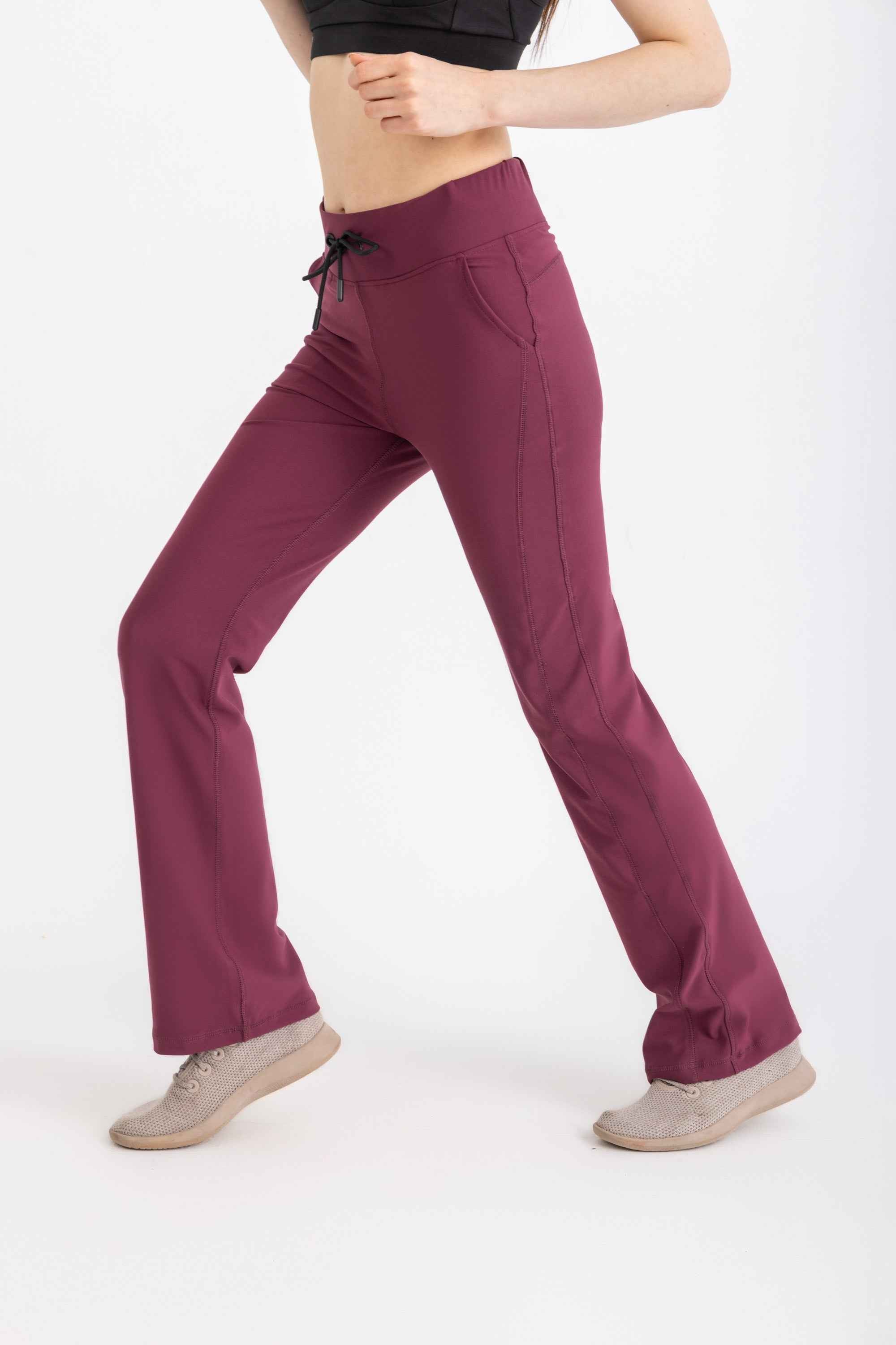 Straight Leggings - Crushed Violets - Libra Sport