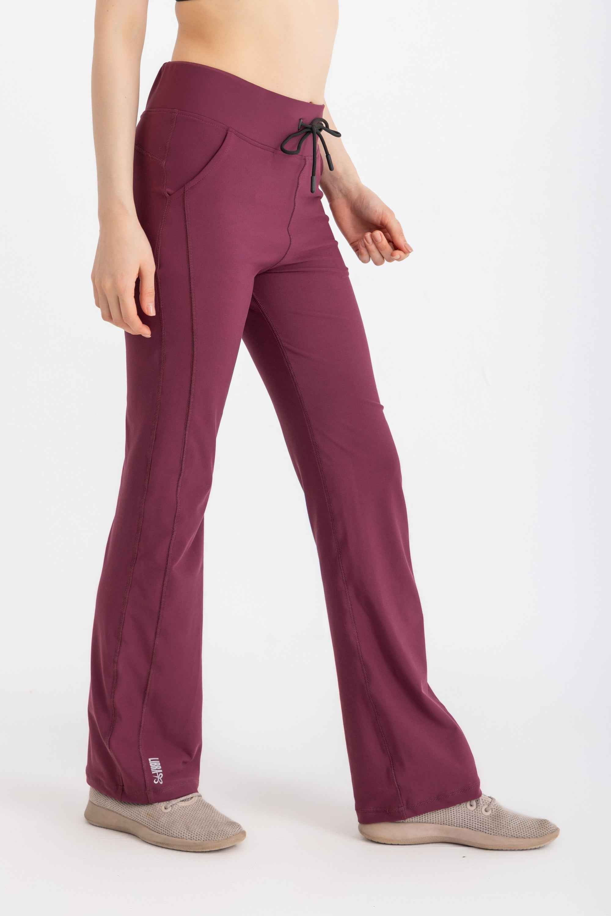 Straight Leggings - Crushed Violets - Libra Sport
