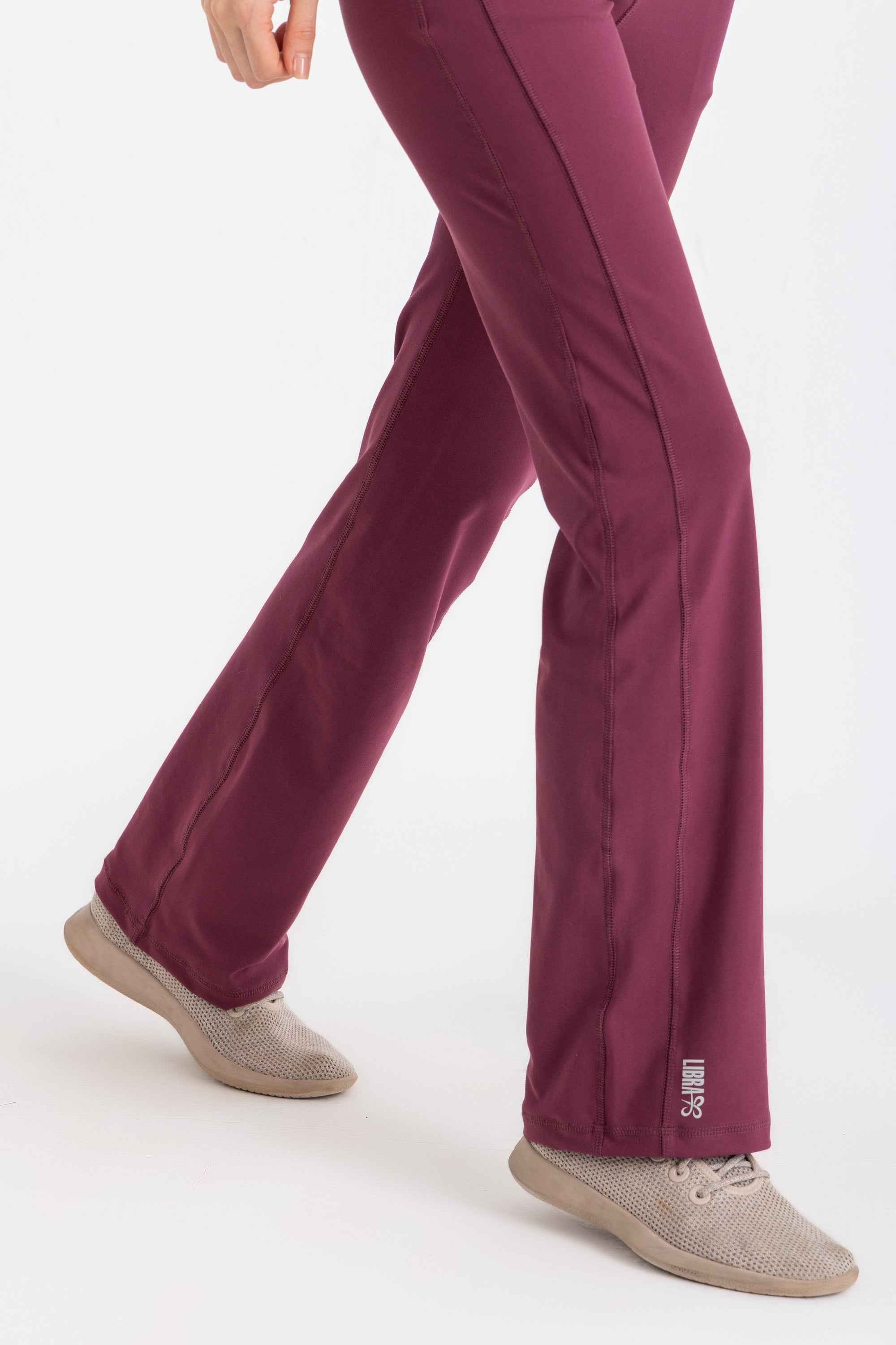 Straight Leggings - Crushed Violets - Libra Sport