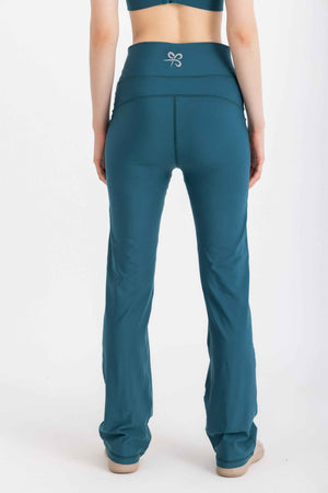 V-Flare Leggings - Atlantic Deep - Libra Sport