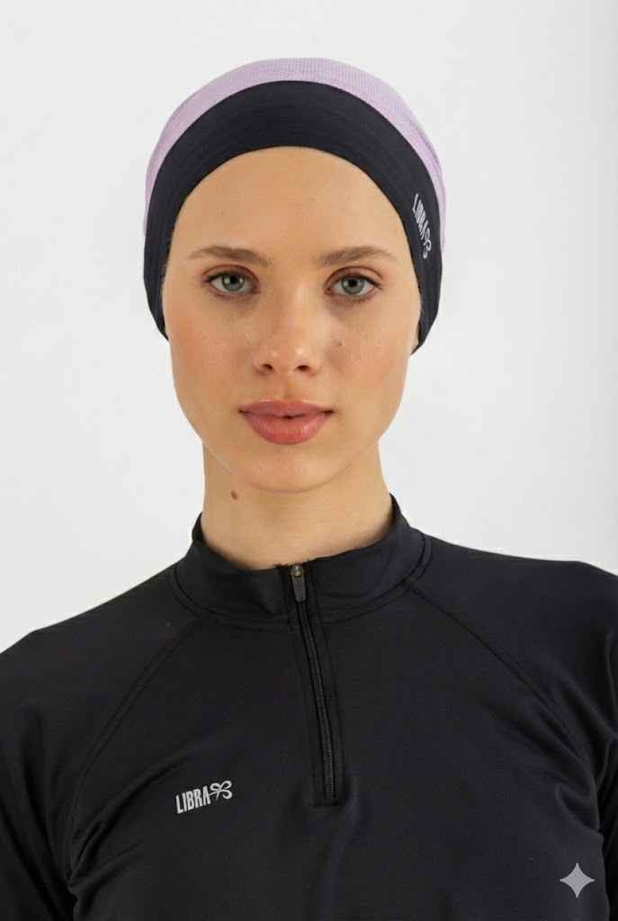 Neck free bandana - Lilac