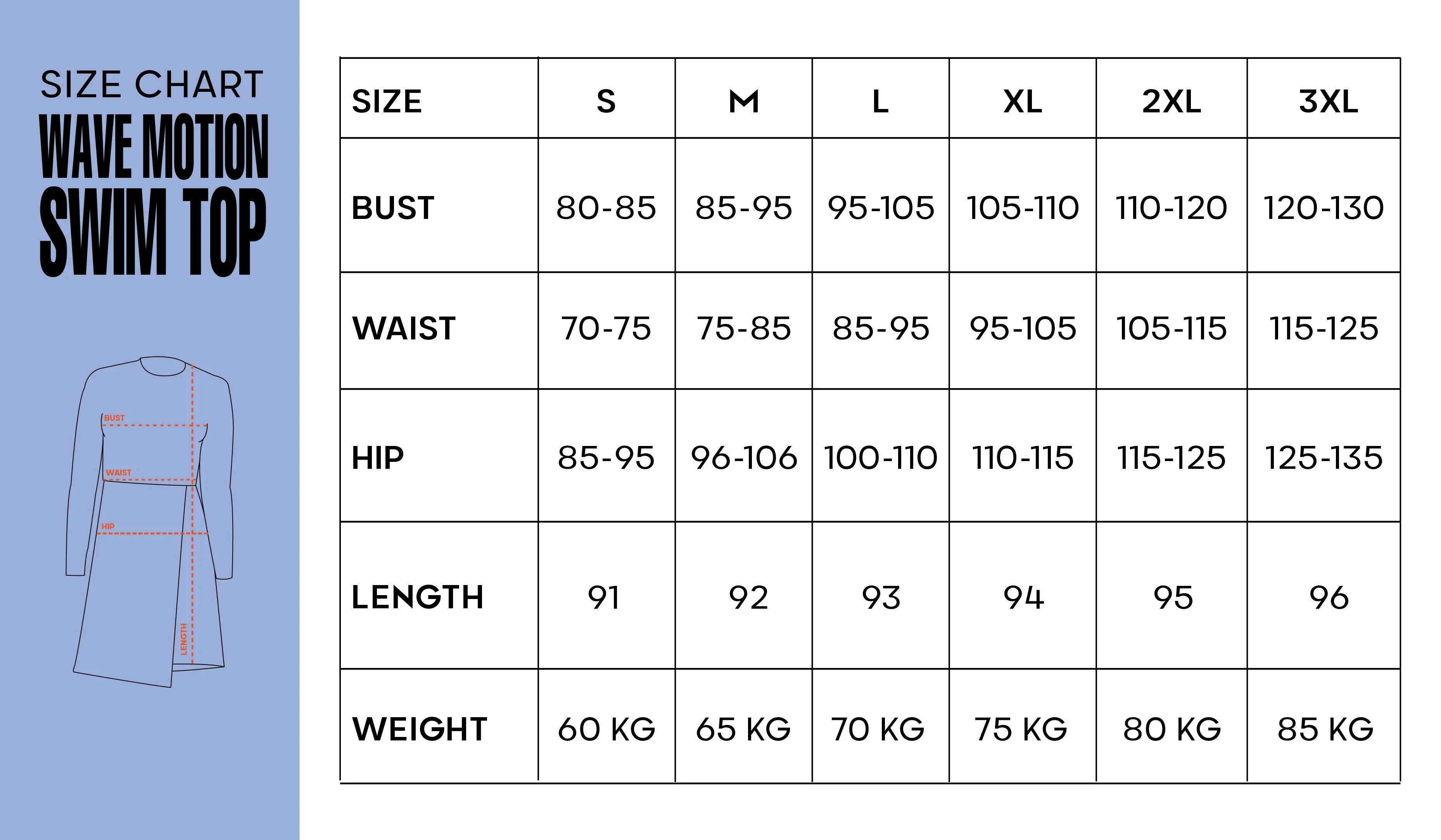 Motion Wave Swim Top - Ink Lagoon - Libra Sport