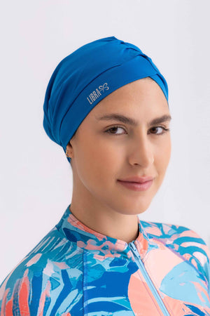 Sleek Swim Turban - Petroleum - Libra Sport