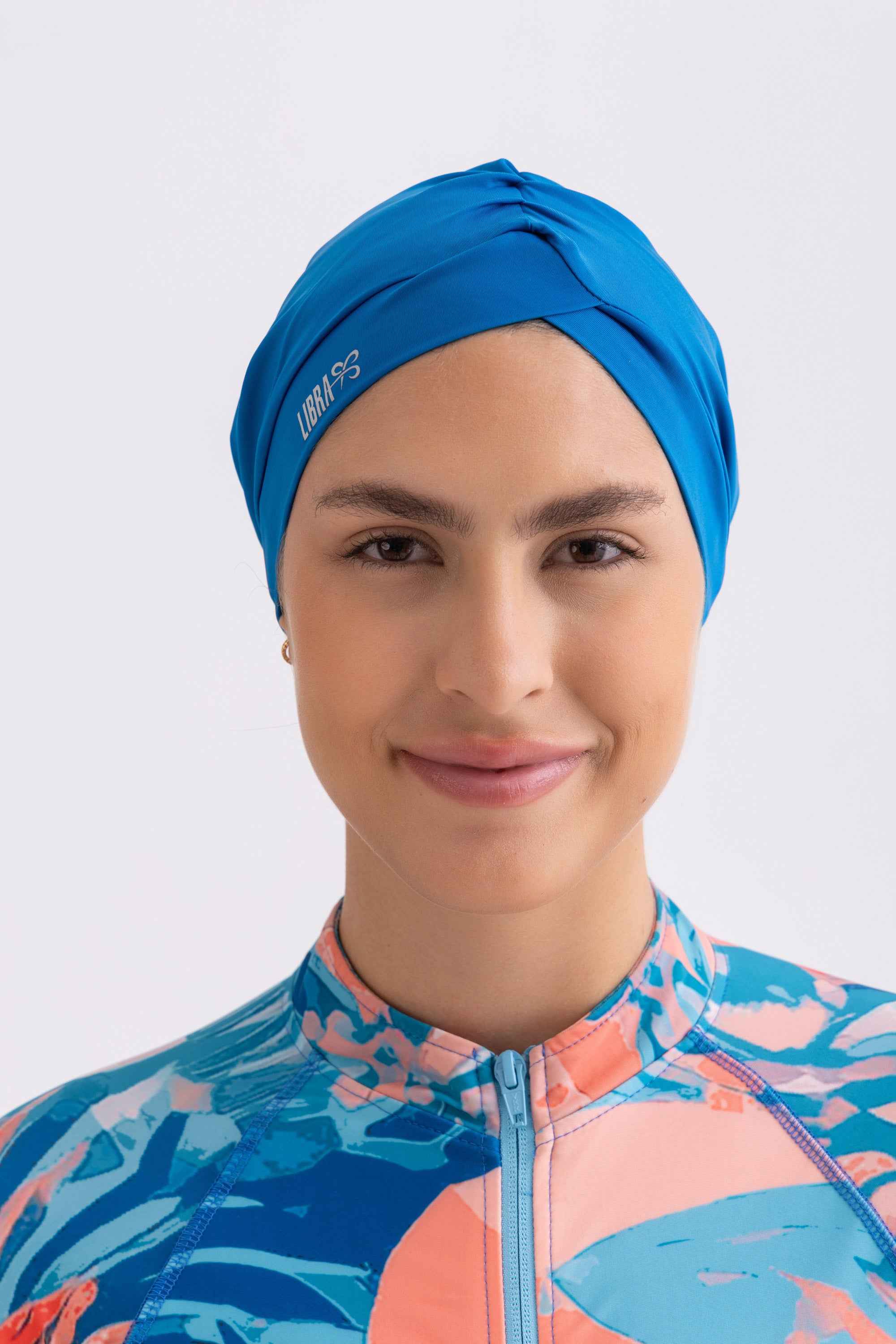Sleek Swim Turban - Petroleum - Libra Sport