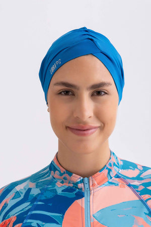 Sleek Swim Turban - Petroleum - Libra Sport