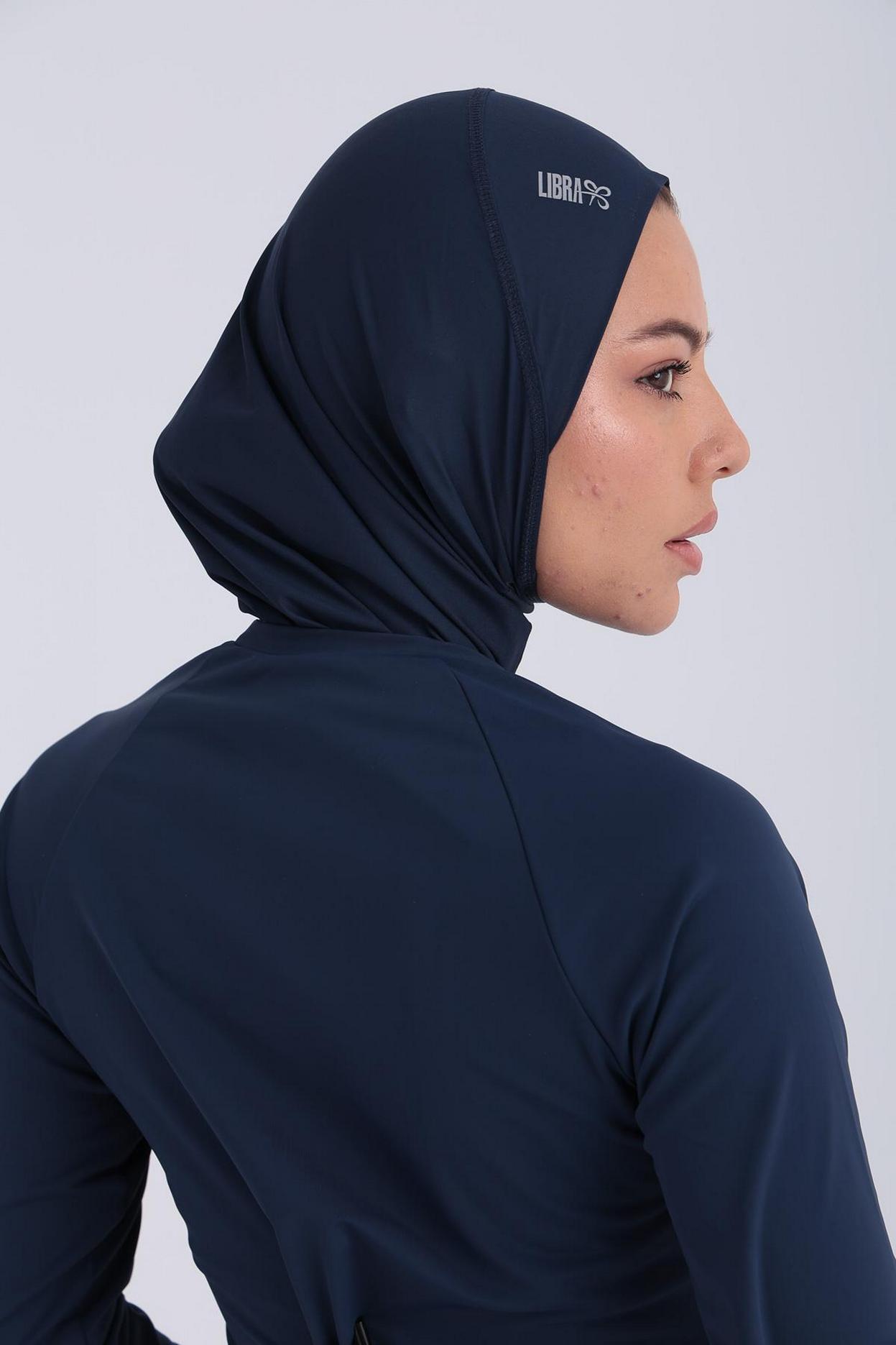 Ultra-Fit Swim Hijab - Midnight Wave