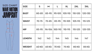 Motion Wave  Jumpsuit - Deep Lagoon - Libra Sport