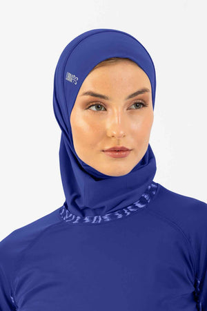 Ultra-Fit Swim Hijab - Navy Blue - Libra Sport