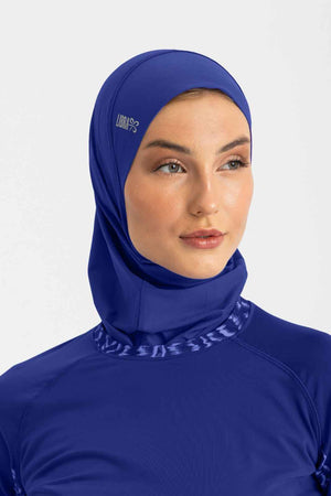 Ultra-Fit Swim Hijab - Navy Blue - Libra Sport