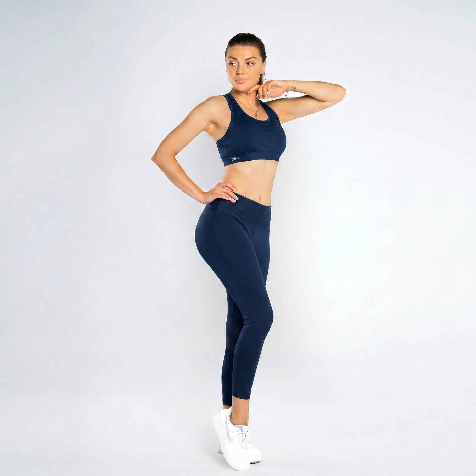 Compression Swim Bra - Navy