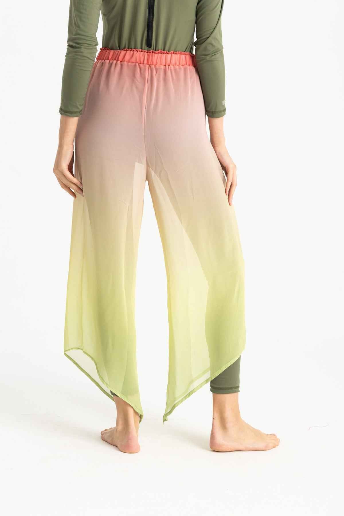 Cover Up Pants - Gradient Red - Libra Sport