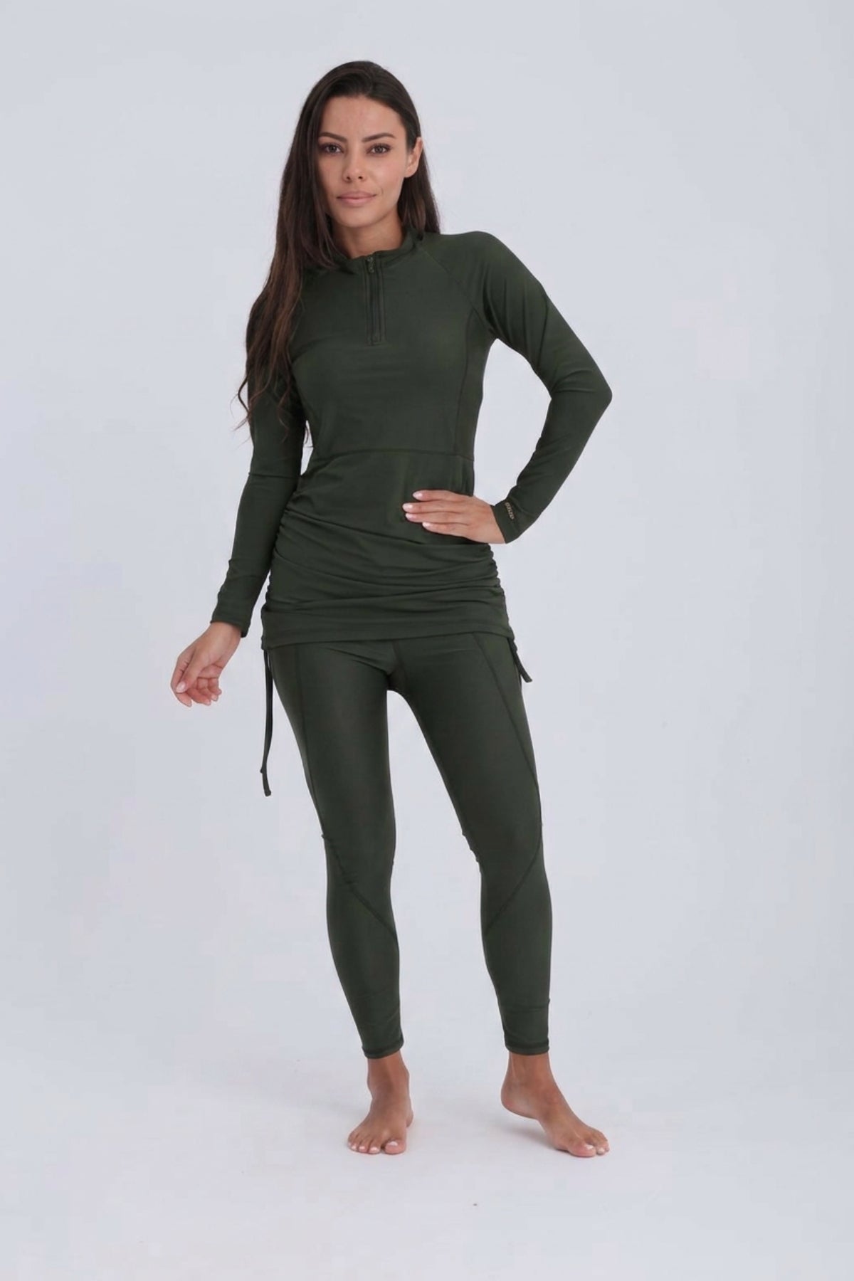 Contour Zip Top - Urban Chic