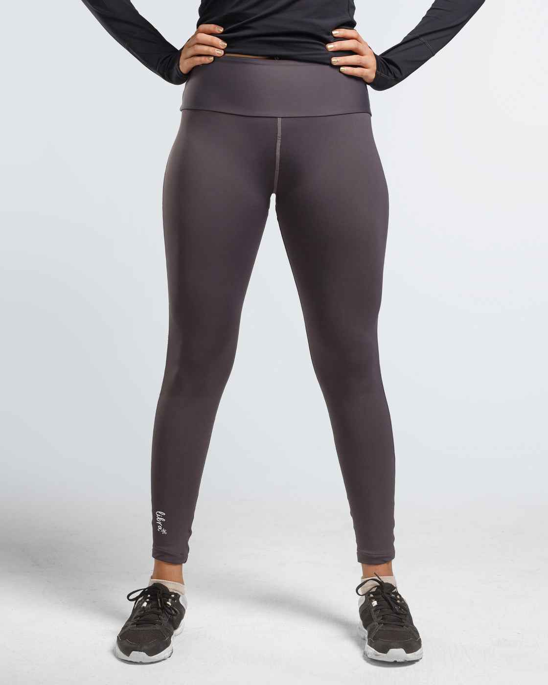 Performance Leggings - Charcoal - Libra Sport
