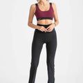 Flare Leggings - Black - Libra Sport