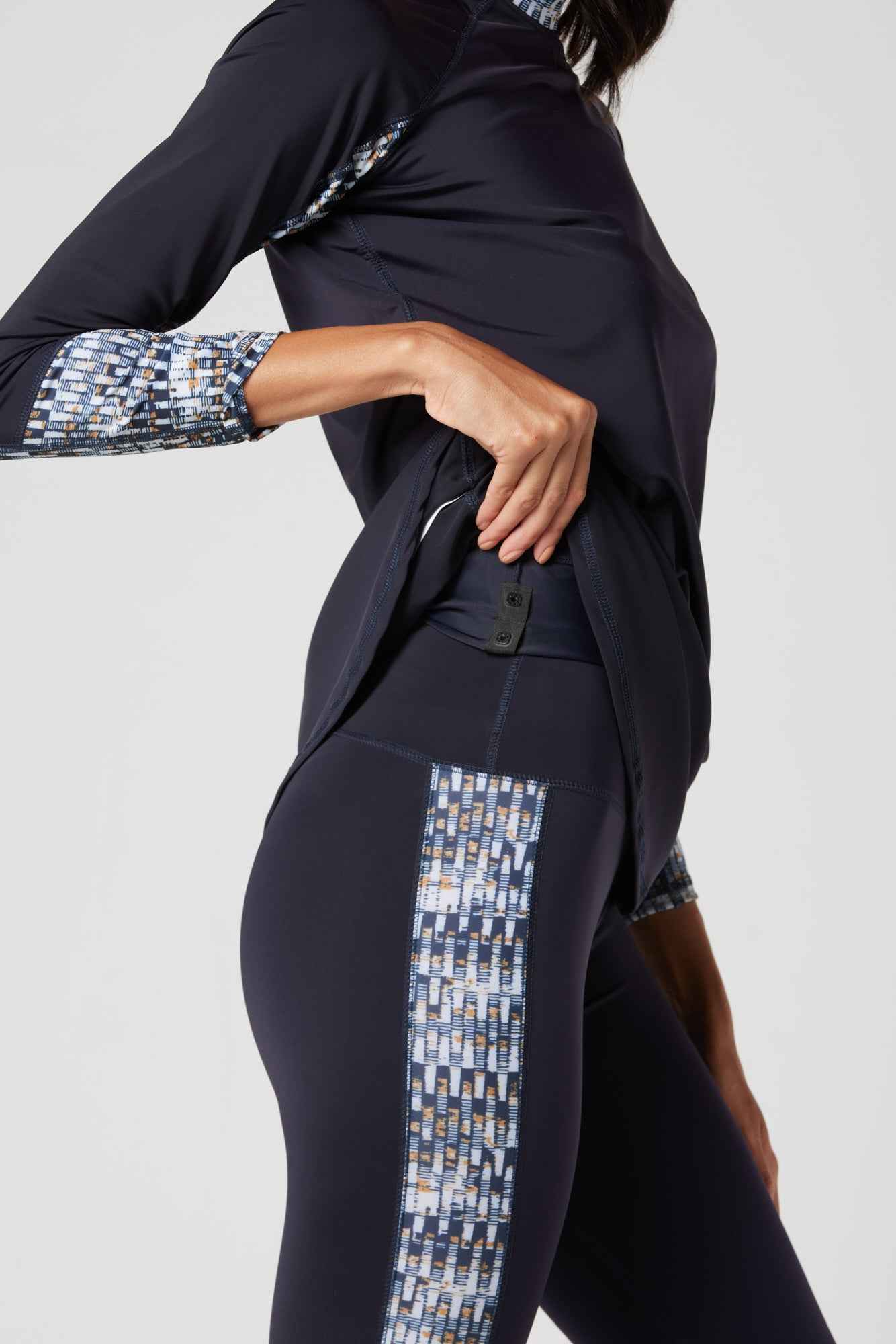 Ocean Sense Swimsuit - Navy Guatemala - Libra Sport