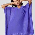 Geometric Cover-UP - Nyon Purple - Libra Sport