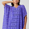 Libra Logo Cover- Up - Nyon Purple - Libra Sport