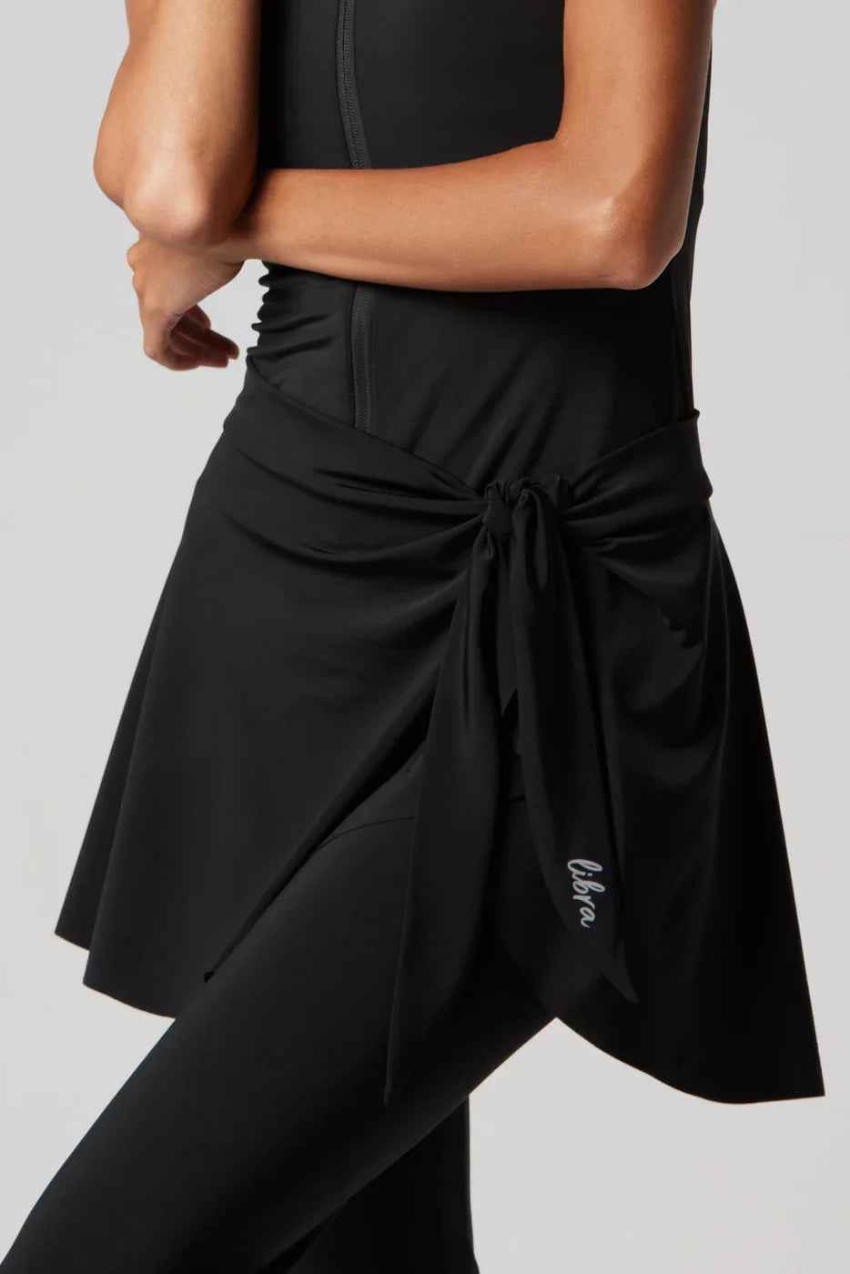 Wave Cover-Up Skirt - Black - Libra Sport