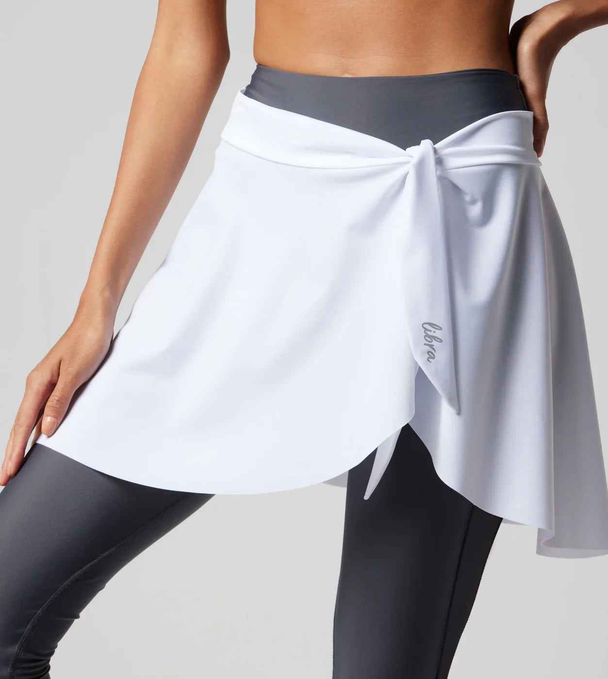 Wave Cover-Up Skirt - White - Libra Sport